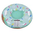 thumbnail image 2 of Snow Tube Inflatable Snow Sled PVC Single Seat Christmas Snow Toys with Doughnut Shape for Festival Fun, 2 of 5