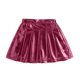 thumbnail image 4 of Faldas plisadas para niñas Color sólido Partido de baile brillante Falda de moda casual para niños Faldas de baile para niñas, 4 of 9