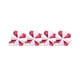 thumbnail image 2 of Adornos navideños, adornos navideños, regalos navideños, bola navideña, colgante pequeño decorativo especial, plástico galvanizado, pintado, rojo, caramelo, estrella hexagonal, objetos decorativos, 2 of 7