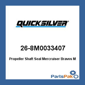 Mercury - Mercruiser 26-8M0033407 Mercury Quicksilver 26-8M0033407 Propeller Shaft Seal Mercruiser