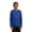 True Royal, variant on Sport-Tek Long Sleeve Tee (YST350LS) True Royal, XS