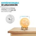 thumbnail image 4 of Lámpara de Luna Redlemon  Chica Impresión 3D Réplica Exacta Recargable 12cm, 4 of 8
