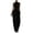 Black #10, variant on Evdexr Linen Sets For Women 2 Piece Stand Collar Sleeveless Top and Baggy Wide Leg Pants Set Trendy Casual Business Lounge Outfit Suits Black L