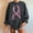Gray, variant on Fayshow0 Breast Cancer Awareness Accessories Support T-Shirt for Women Women's Round Printed Loose Fitting Sweatshirts Long Sleeve Hoodless Sweatshirts Gray