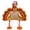 A #11, variant on Thanksgiving Turkey Hats Funny Turkey Costume Novelty Turkey Headwear for Thanksgiving Night Event Dress-up Party B One Size