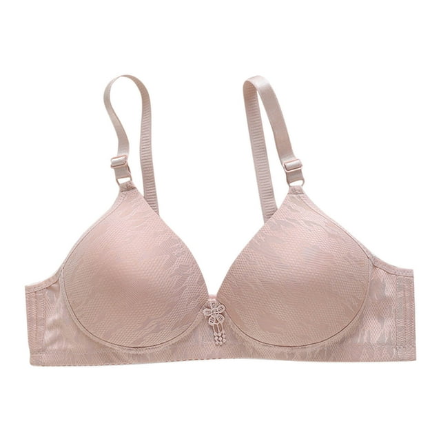 Yuzhih Women Seamless Bra No Underwire Push up Solid Comfy Bralettes Everyday Supportive Full Coverage Bras