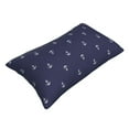 thumbnail image 3 of Kll Anchor Heart Blue Pillow Covers Envelope Closure,Super Soft And Cozy Fuzzy Fleece Pillow Case Cover 14"X20", 3 of 9