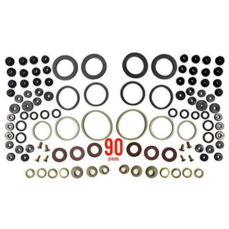 

Azi 90pc Complete Home Washer Plumbing Repair Kit Assortment DIY and Professional Repairs - Plumbing Emergencies Worn out Washer Replacements