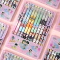 thumbnail image 1 of Bolígrafo De Gel Recto Borrable BTS De Grupo Coreano Para Niños Idol Star Combinación Estilográfica De 12 Piezas Papelería Para Estudiantes Gao Jiahui  unisex, 1 of 1