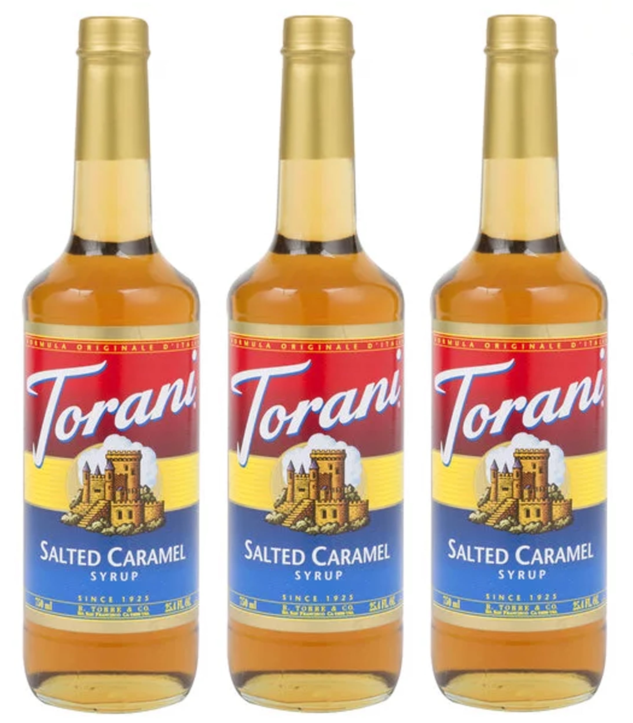 Torani Syrup Salted Caramel 750ML (Pack of 3)