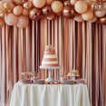 thumbnail image 4 of Dserhfy 4/8 Rolls Crepe Paper Streamers 82ft Long Rose Gold Paper Tassel Streamers for Wedding Birthday Valentine's Day Birthday Baby Shower Decor, 4 of 7