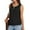 Black, variant on Your-Sty Womens Tank Tops V Neck Dressy Casual Cami Sleeveless Camisole Blouses Eyelet Shirts Summer Tank Tops