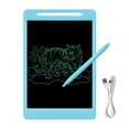 thumbnail image 1 of Tableta de escritura LCD recargable de 11.5 pulgadas Tableta de dibujo de escritura a mano Pantalla Tomshoo Pantalla monocromática azul, 1 of 7