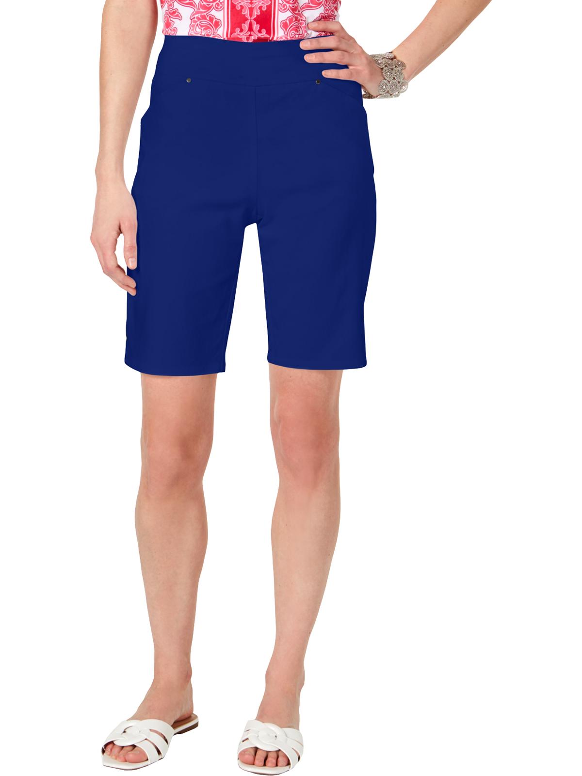 INC Womens MidRise Casual Bermuda, Walking Shorts