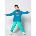 thumbnail image 2 of The Boo Crew Retro Funny Hoodie Toddler -Image by Shutterstock,  2 Toddler, 2 of 4