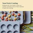 thumbnail image 4 of Caraway Nonstick Ceramic Bakeware Set (11 Pieces) - Baking Sheets, Assorted Baking Pans, Cooling Rack, & Storage - Aluminized Steel Body - Marigold, 4 of 6
