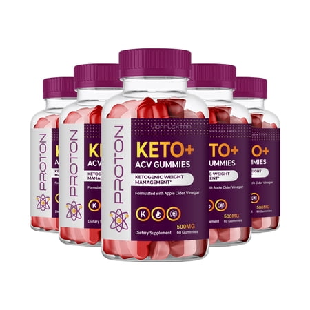 (5 Pack) Proton - Proton Keto ACV Weight Management Gummies