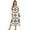 Aztec Geometric Pattern, variant on Women's Nightgowns Long Sleeve Button Down Pink-purple Floral Print Breathable Warm Nightdress Soft Full Length House Dress Winter Sleepwear, Large