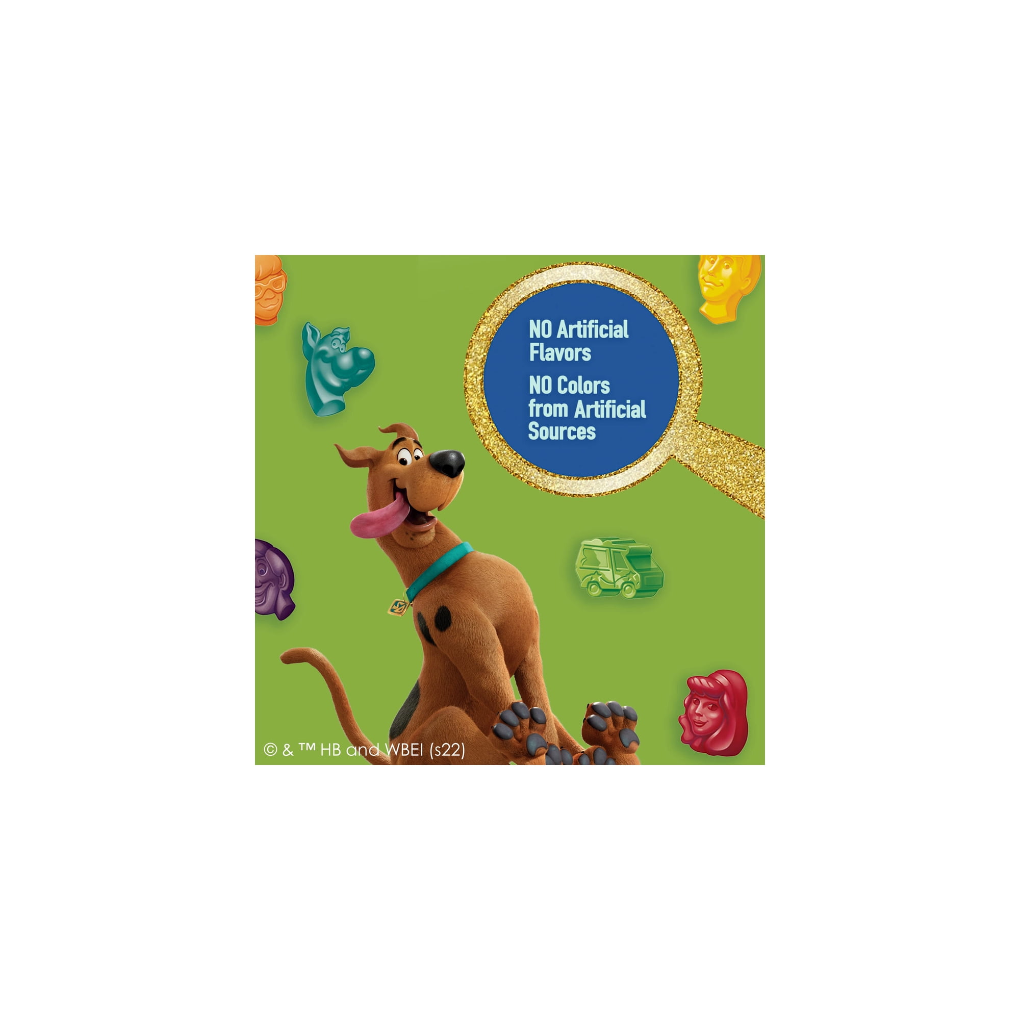 Betty Crocker Scooby Doo Fruit Flavored Gummy Snacks (Pack of 5)