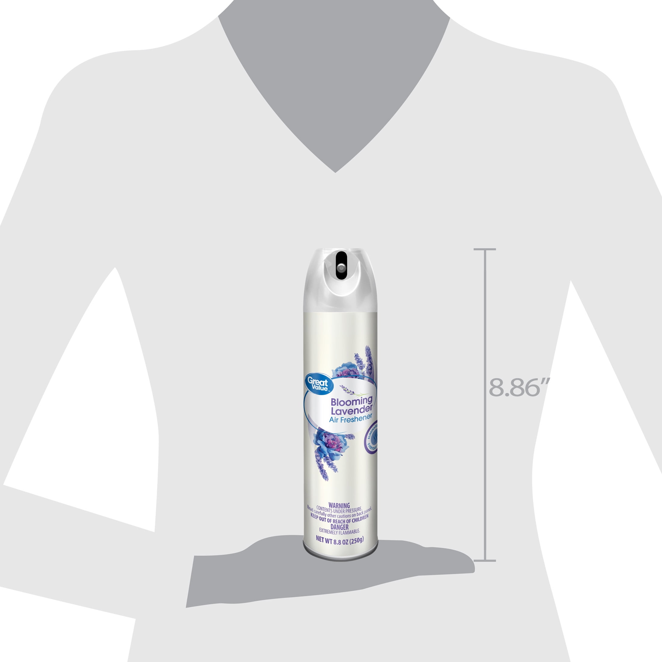 Great Value - Brandclub - Great Value Manual Aerosol Odor