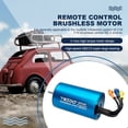 thumbnail image 4 of Motor sin escobillas Metal RC Motor sin escobillas Accesorio de coche de control remoto a prueba de agua JShteea libre de BPA, 4 of 9