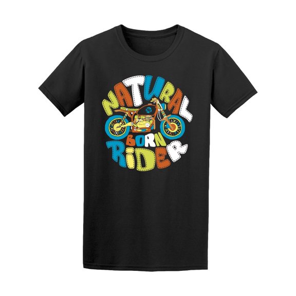 Hippie Natural Born Rider Tee Men's -Image by Shutterstock