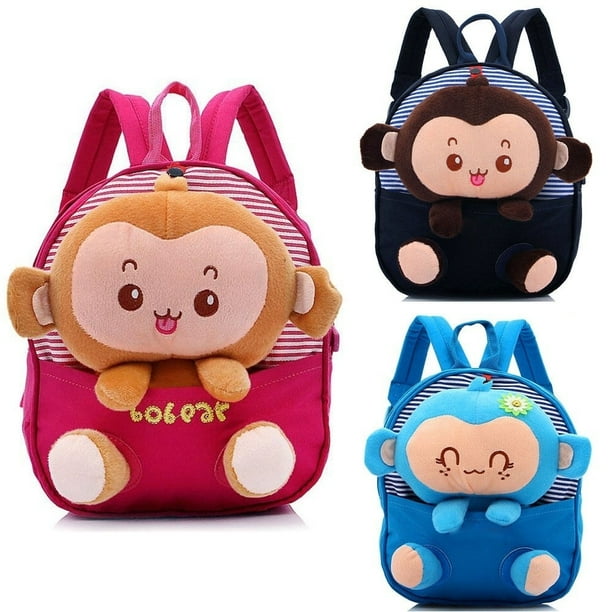 Toddler Kids Baby Children Cartoon Backpack Schoolbag Shoulder School Bags