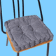 thumbnail image 5 of Xiao Hua Cojín Cuadrado Gris Oscuro para Silla de Comedor -1 Pieza, Cojín tatami Ultrasuave de 17.72 X 17.72 X 3.54 Pulgadas, Adecuado para Cojines de Sillas de Comedor de Cocina, Terrazas y Oficinas, 5 of 6