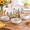 Autumn Sunflower, variant on 12-piece Dinnerware - Sunflower Bird Plates And Set