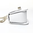 thumbnail image 3 of Pre-Owned Valentino Small VLTN Leather Shoulder Bag in White, 3 of 11