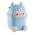 thumbnail image 1 of Cute Flip Trash Can Cute Animal Shape Trash Cans Cute Desktop Trash Can for Bathrooms,Kitchens,Offices, 1 of 4