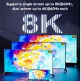 thumbnail image 5 of KOMI 8K HD USB 4 Cable,240W Fast Charging Cable,40Gbps High-speed Transmission Connection Cable Compatible with All Type C Devices (USB4【2m】) Brand: H.May  Search this page, 5 of 7