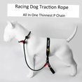 thumbnail image 2 of Typpkmm Training Dog Choking Rope Leash with 1 Lead Collar 150cm P-Shaped Chain 2 in, 2 of 7