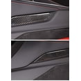 thumbnail image 5 of TINKI Real Carbon Fiber Center Console Left Trim Sticker Compatible with Chevrolet Corvette C8 Stingray 2020-2023, Center Console Driver Side Decorative Cover Sticker, 5 of 7