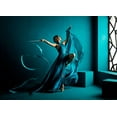 thumbnail image 2 of Muliani Hartojo, Angela 24x18 White Modern Wood Framed Museum Art Print Titled - Blue Ribbon, 2 of 4