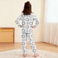 thumbnail image 7 of Cowsor Big Kids Boys Girls St Patrick's Day Creative Graffiti Print Long Sleeve Top Pants Set Cute Holiday Casual Outfit For 5-16 Years Old, 7 of 7