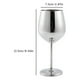 thumbnail image 3 of Copas de vino tinto de acero inoxidable de 500 ml, copas para bebidas de jugo, utensilios de cocina para fiestas, 3 of 8