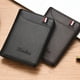 thumbnail image 2 of Portatarjetas Ultrafino para Hombre, Cartera, MaletíN, PortáTil, Anti DesmagnetizacióN, Tarjetero para Documentos, Negro, 2 of 8