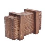 Compartment Magic Wooden Puzzle Box Puzzle Wooden Secret Trick