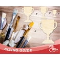 thumbnail image 3 of Unfinished Trophy Shape | DIY Craft Cutout | up to 46" DIY 42" / 1/2", 3 of 3