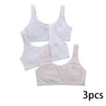 thumbnail image 2 of LYMAYTER ‌Girls Teens Training Bras for Girls Seamless Sports Bralette Vest 7-12Y Unpadded Bra, 2 of 8