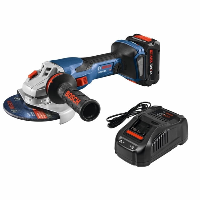 Amoladora angular Bosch GWS18V-13CB14 PROFACTOR™ 18V con batería