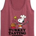 thumbnail image 3 of Peanuts - Turkey Tasting Crew - Women's Racerback Tank Top, 3 of 6