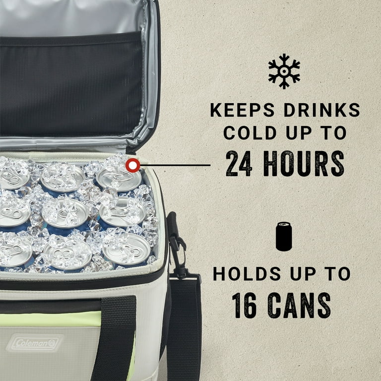 Coleman XPAND 20Qt Capacity 16-Can Soft Cooler, Beige - Walmart.com