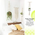 thumbnail image 6 of Flower Pot Hanger Indoor Outdoor Plants Hanging Basket Cotton Rope Plant Pot Holder, WD002, 6 of 8