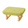 thumbnail image 3 of Abbracc Modern Rectangle Chair Step Stool Padded Footstool for Playroom Desk Bedroom Green, 3 of 9