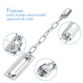 thumbnail image 1 of Security Door Chain Door Guard Chain Silver Stainless Steel Stainless Steel  Guard Door Chain  Latch With ScrewsSilver, 1 of 8