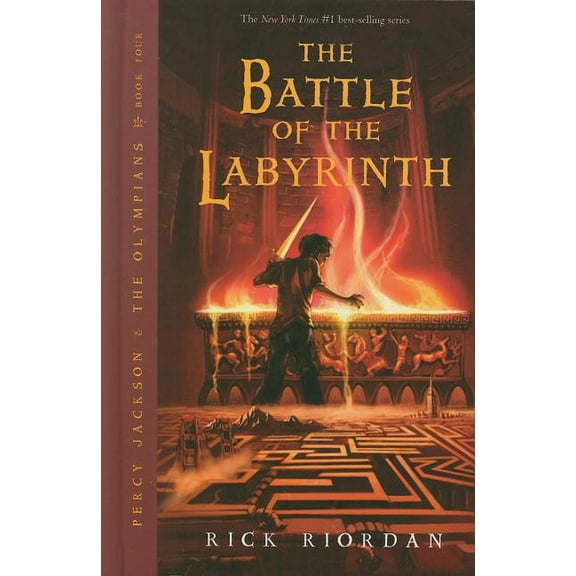 Percy Jackson & the Olympians The Battle of the Labyrinth, Book 04, (Hardcover)