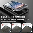 thumbnail image 4 of Casetego for Samsung Galaxy A55 5G/A35 5G Case,with MagSafe,Built-in 9H Tempered Glass Screen Protector & 2 X Camera Lens Protector Full Body Shockproof Phone Case,Black, 4 of 9