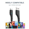 thumbnail image 4 of Microcable Usb Tipo C Cable De Carga Essager 1M Para Huawei Xiaomi Samsung Oneplus (Negro 1M Tipo-C), 4 of 5